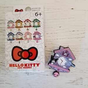 Loungefly Hello Kitty & Friends Sanrio Cuckoo Clock Kuromi Blind Box Pin